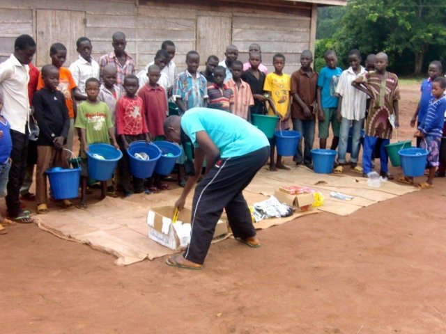 Les enfants dans le nord du Nigeria